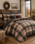 Vivisophi™ FlannelRidge Plaid Bedding Set