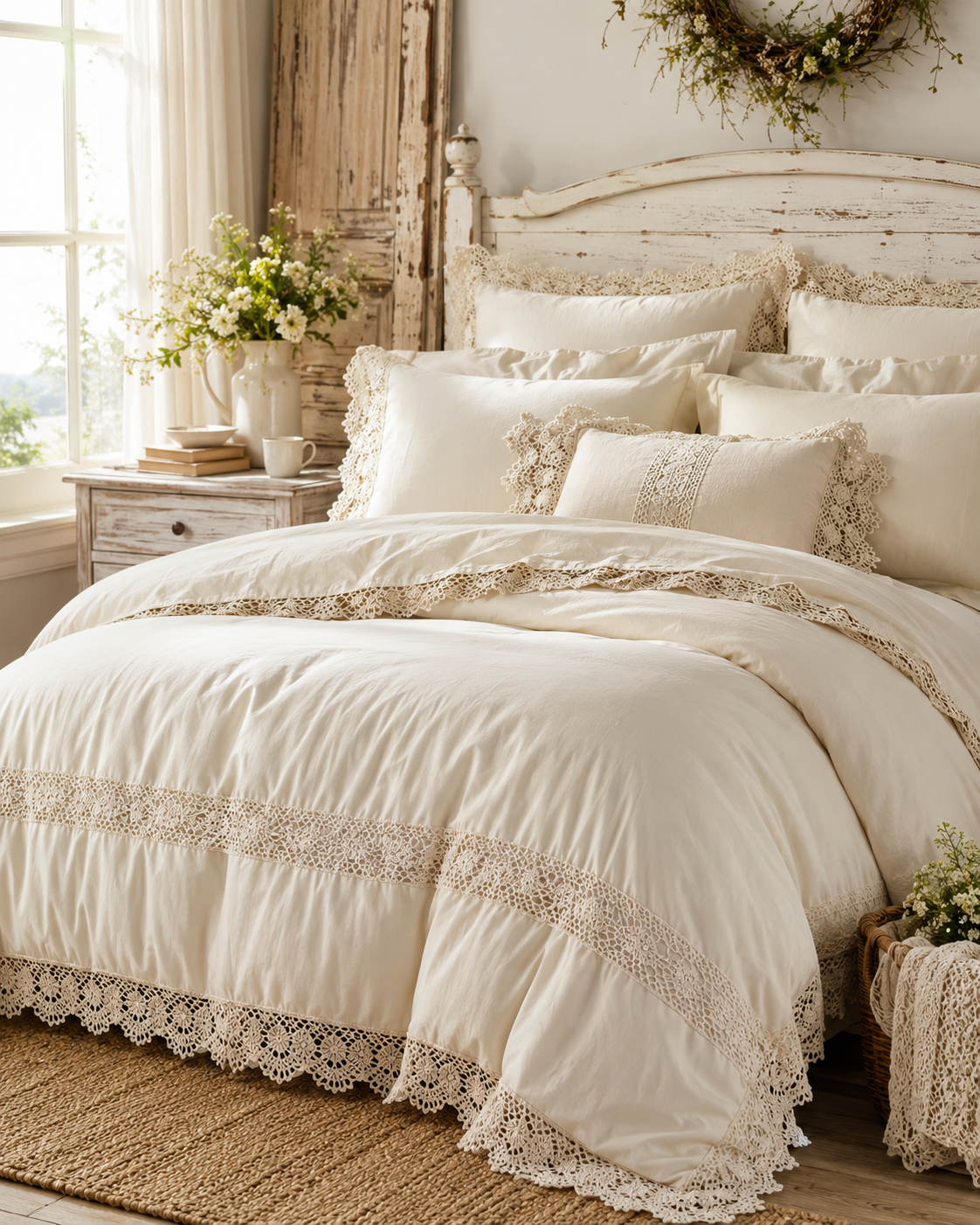 Vivisophi™ MeadowLace Duvet Set