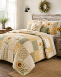 Vivisophi™ Sunfield Patchwork Quilt