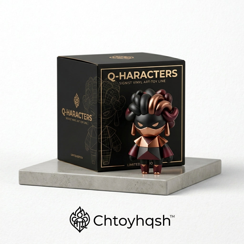 Chtoyhqsh™ Q-HARACTERS Limited Vinyl Art Toy